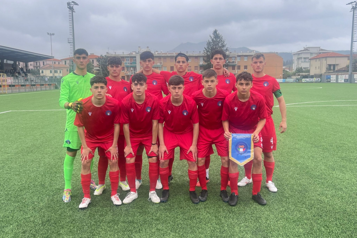 CS n. 20 - Solo gli Allievi U17 di mister Pica tengono testa alla Calabria al debutto nel Torneo delle Regioni di Calcio a 11 in Liguria